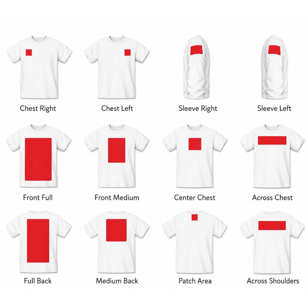 Logo Printing Chart