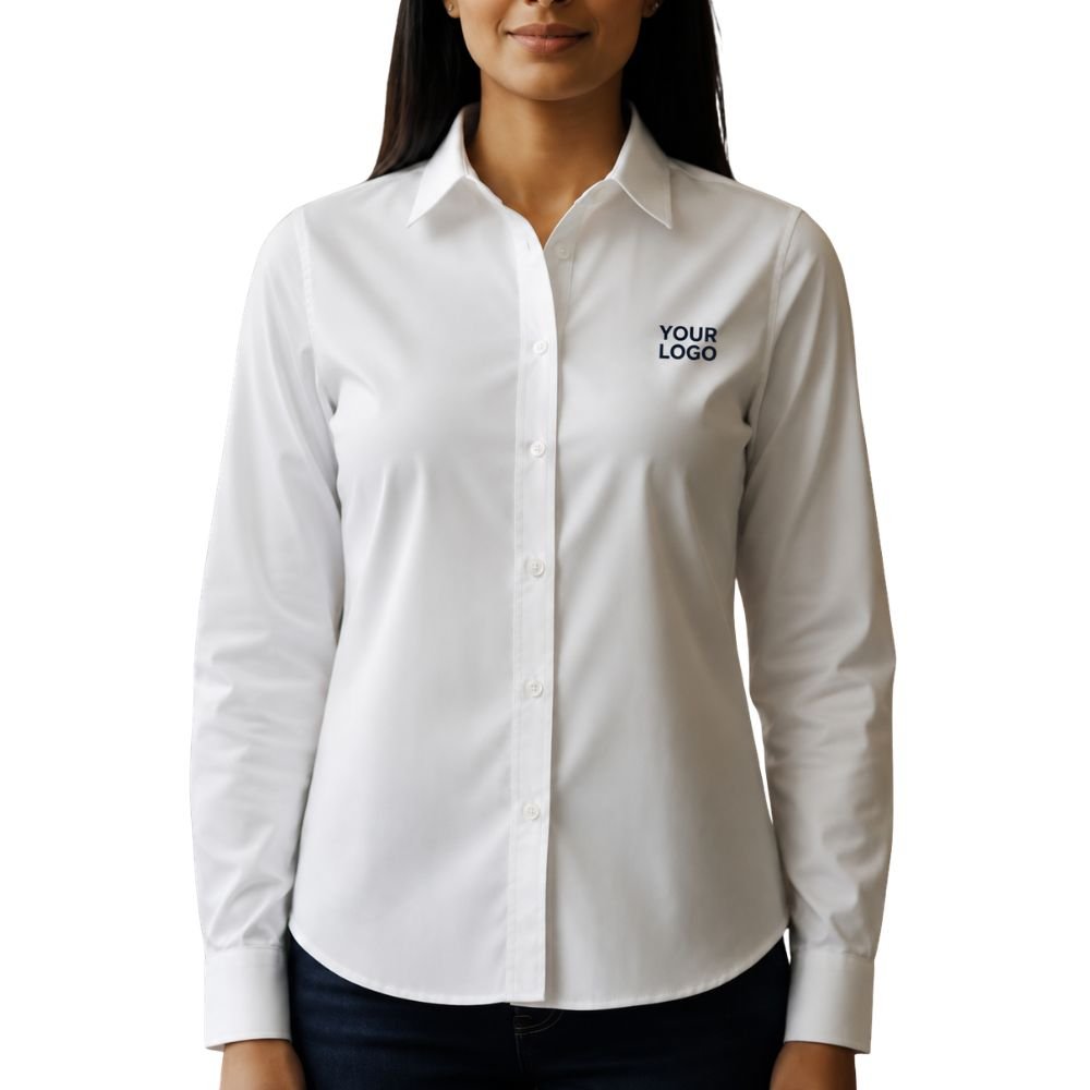 Women’s Formal Shirt with Logo Printing | Office & Corporate Wear