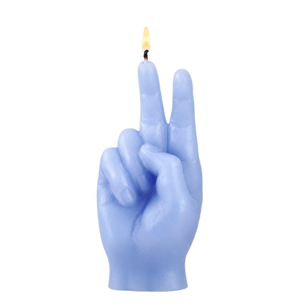 Hand gesture candle for corporate gifts