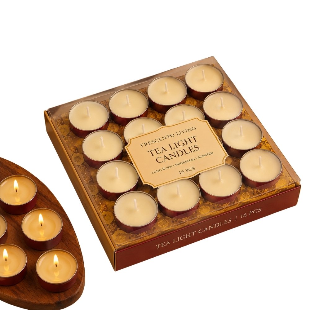 Temple Collection Tealight Candle Set of 25 – Candles for Corporate Gifts