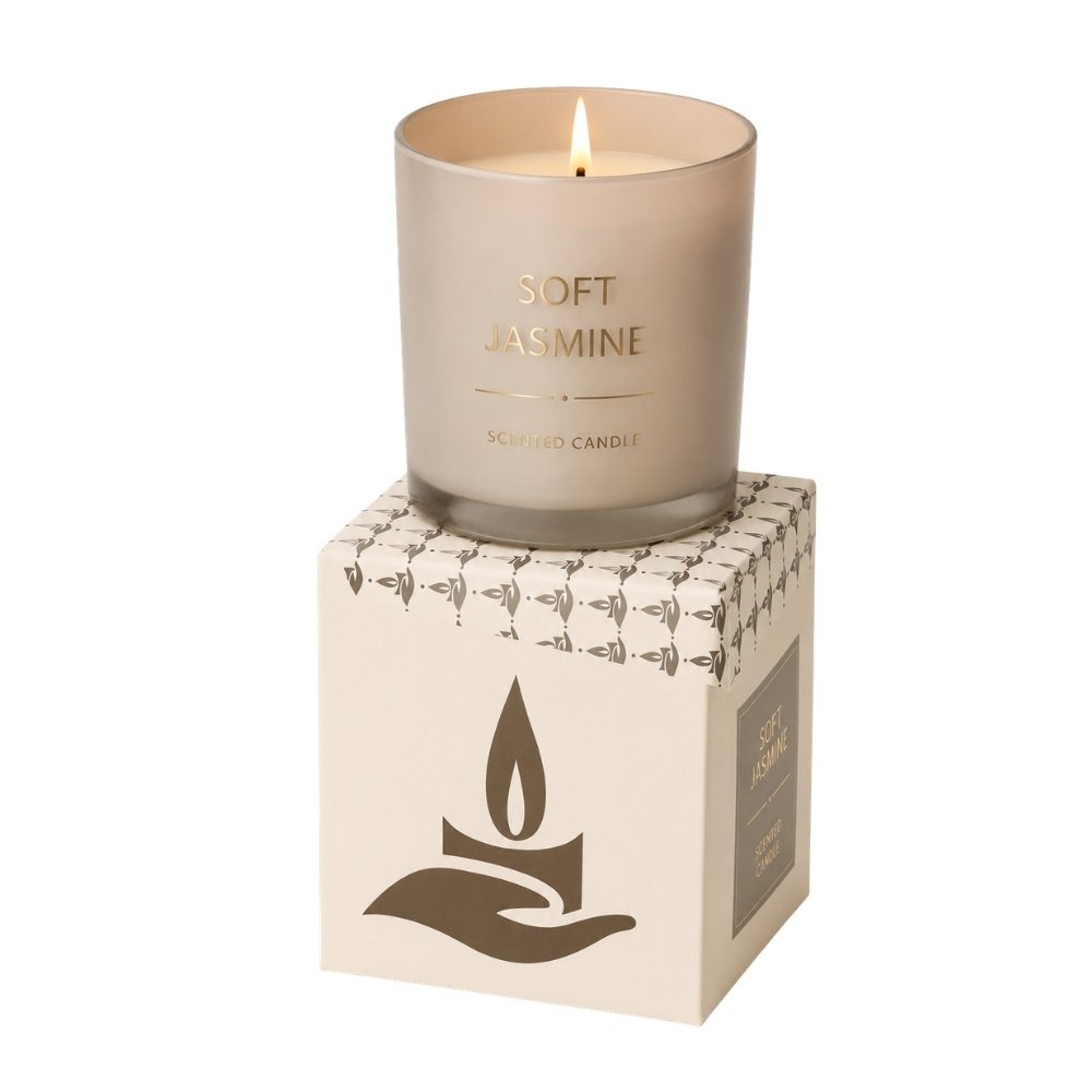 Candles for Corporate Gifts – Botanical Blossoms Single Glass Candle
