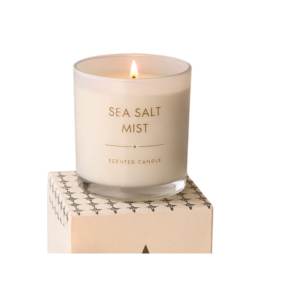 Candles for Corporate Gifts – Botanical Blossoms Single Glass Candle