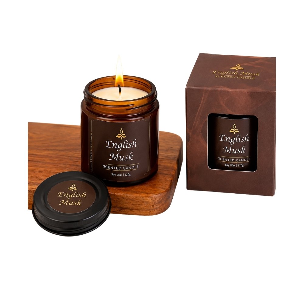 Classic Harmony Single Brown Jar Candle – Candles for Corporate Gifts