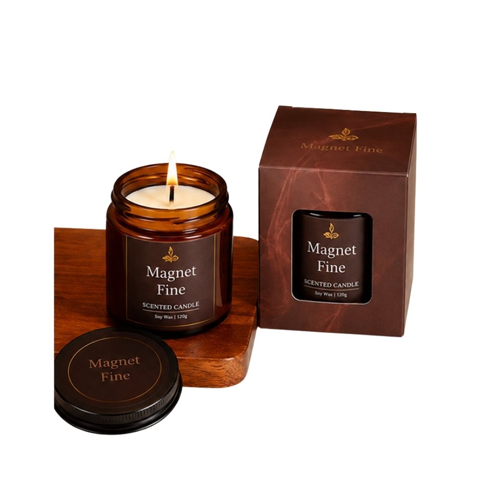 Candles for Corporate Gifts – Classic Harmony Single Brown Jar Candle