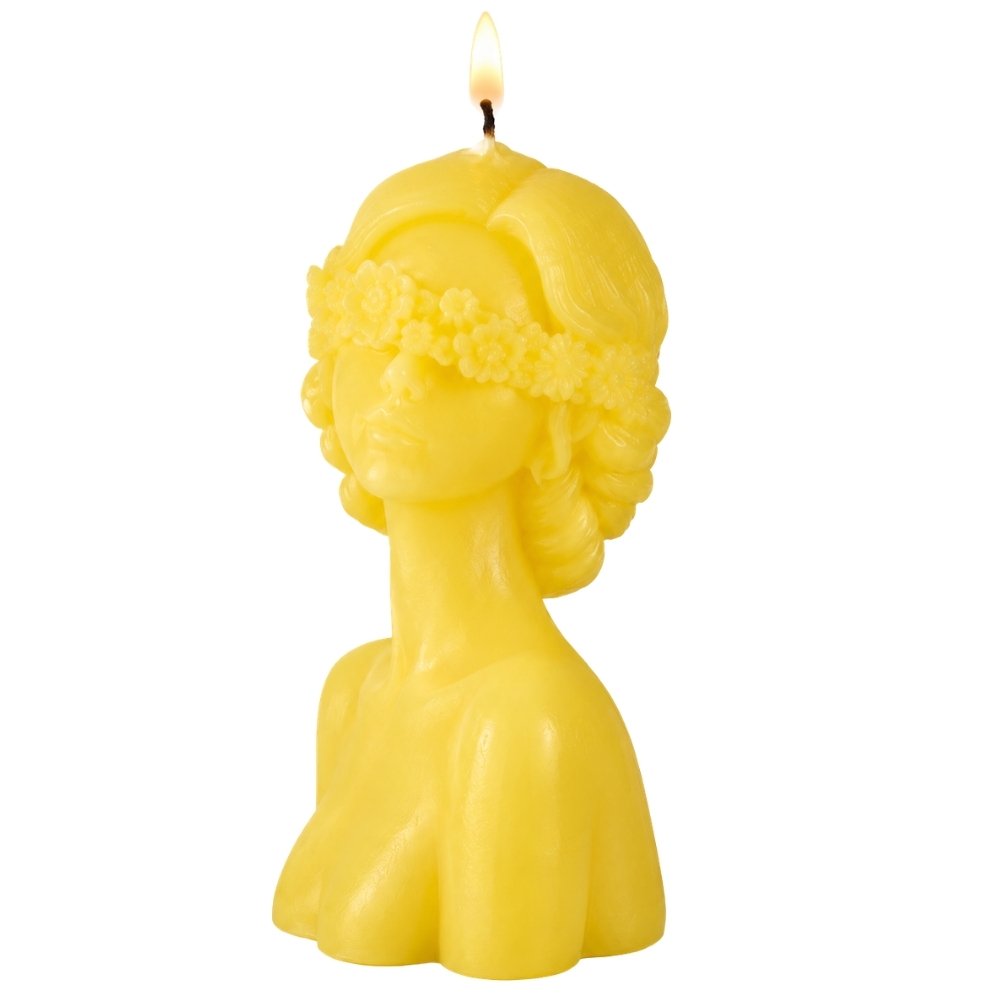 Lady bust candles for corporate gifts