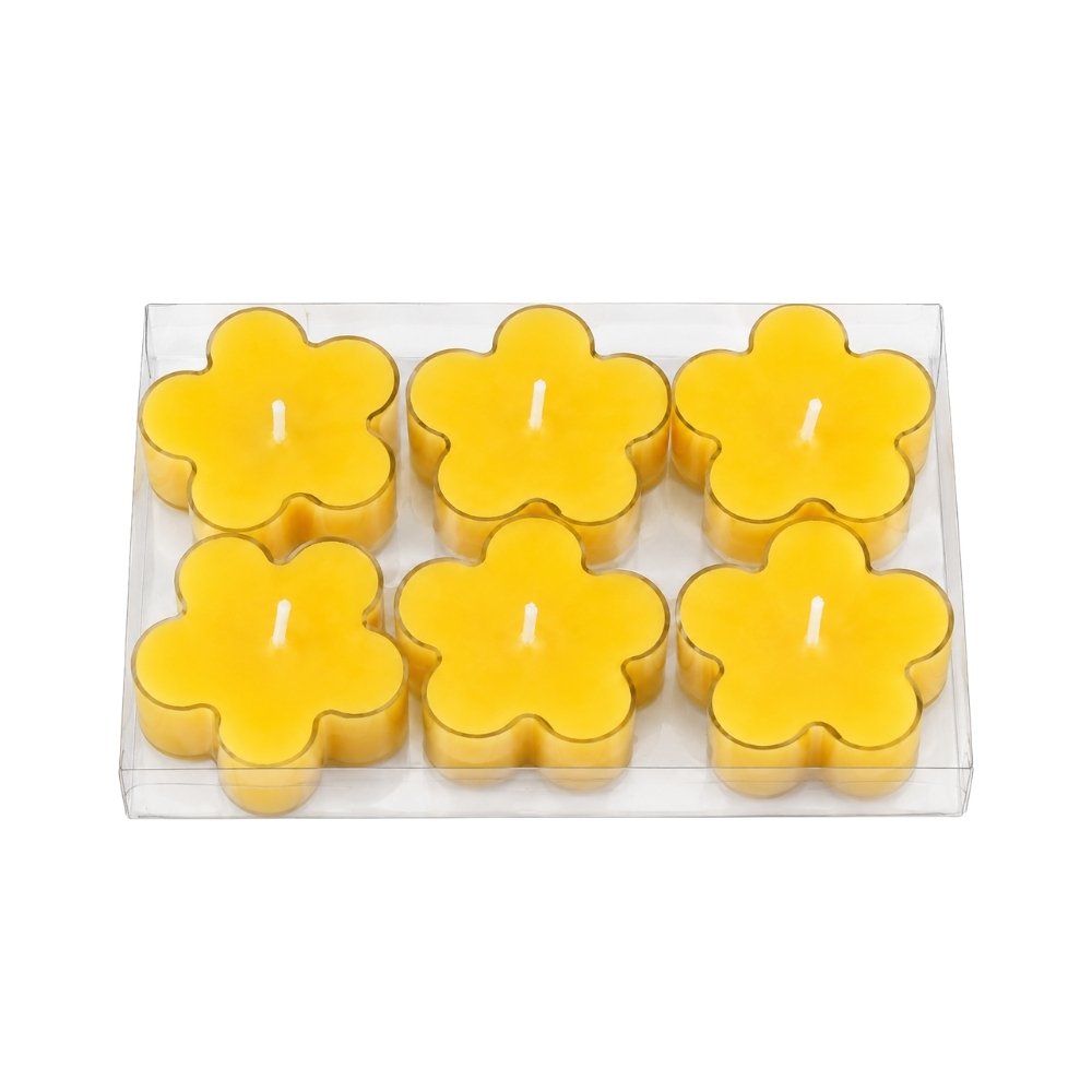 Candles for Corporate Gifts – Bloomlite Floral Tealight Set of 6