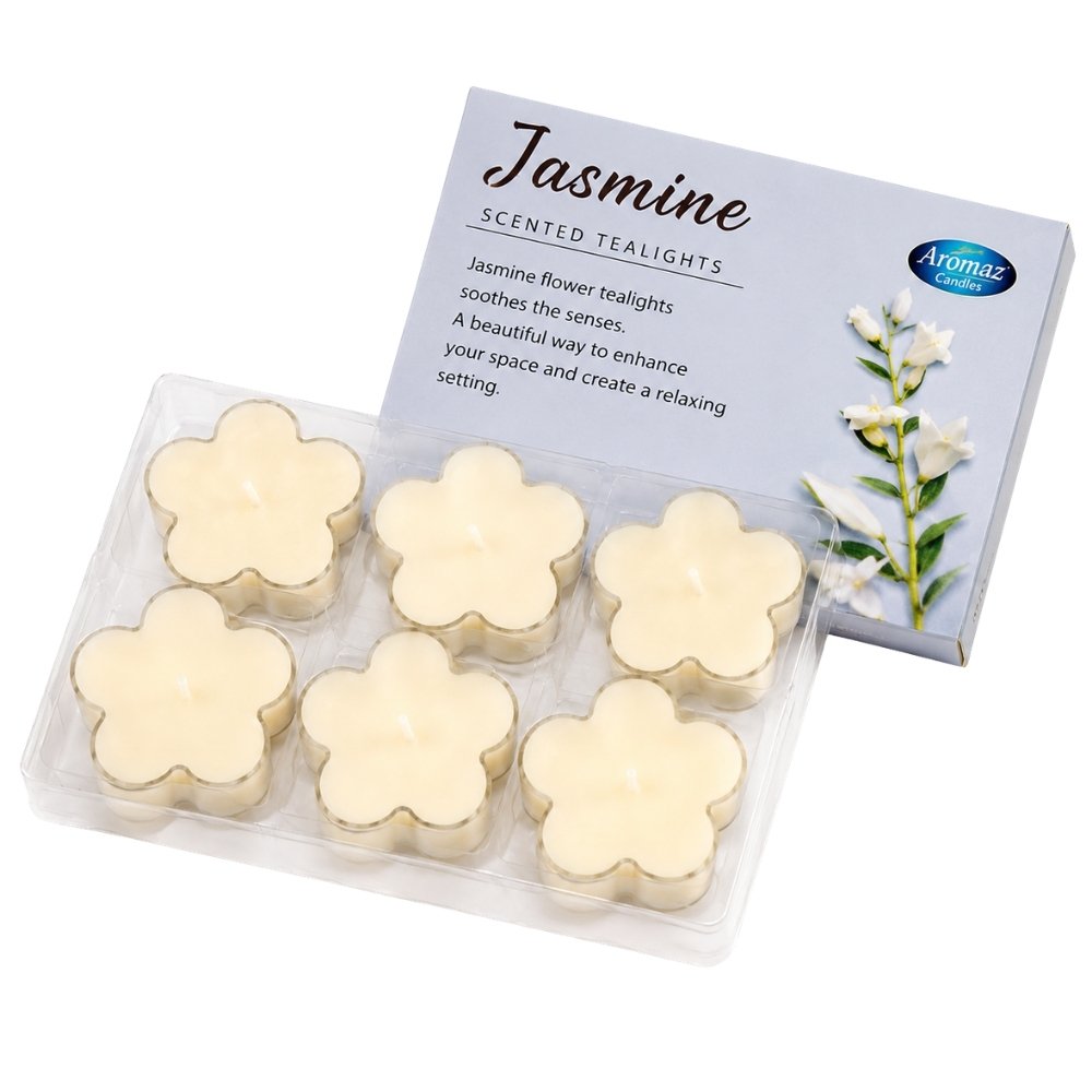 Candles for Corporate Gifts – Bloomlite Floral Tealight Set of 6