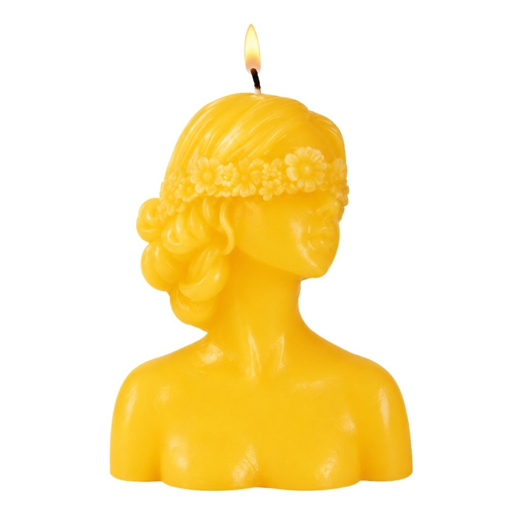 Lady bust candles for corporate gifts