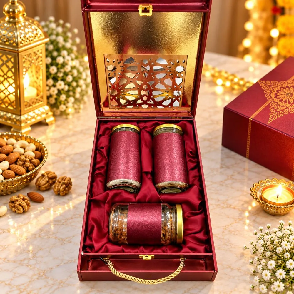 Royal Red Diwali Hamper for Corporate Gifting
