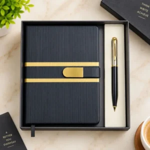 Corporate diary and pen gift set for Diwali gifting